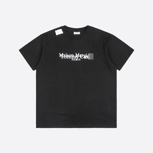 トミー キャッシュ x メゾン マルジェラ Tシャツ ブラック