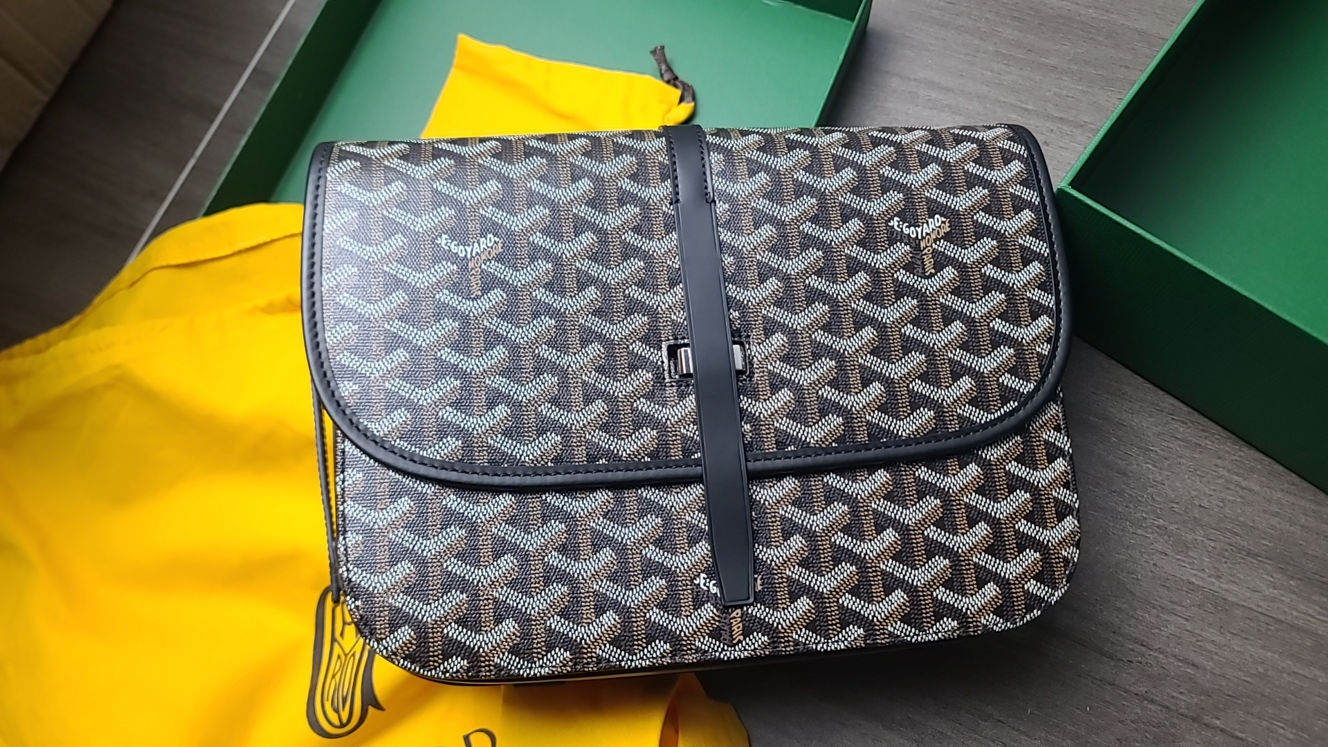 Goyard Belvedere PM color-Black